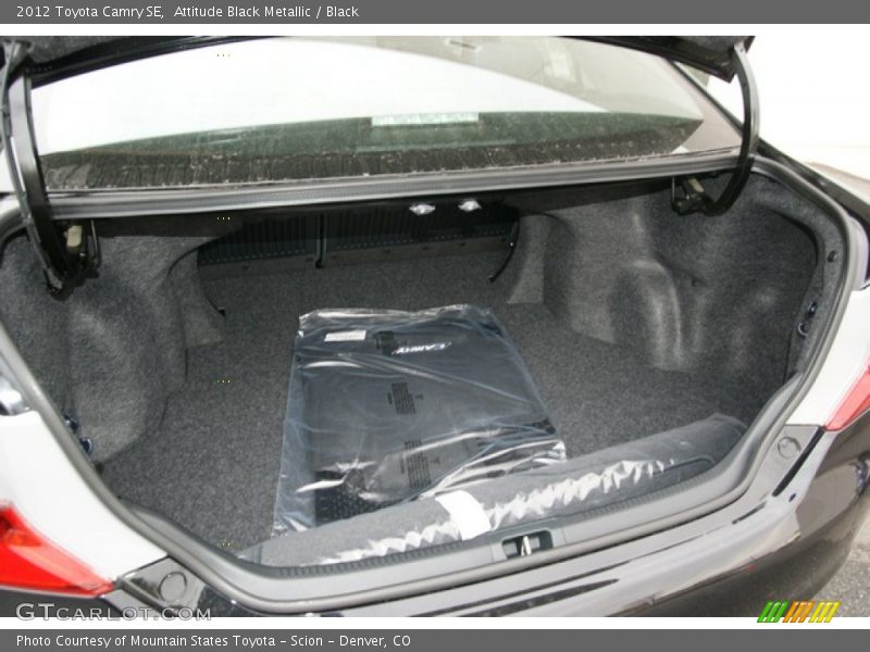 Attitude Black Metallic / Black 2012 Toyota Camry SE