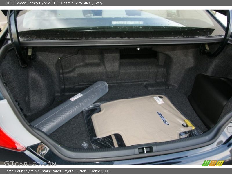 Cosmic Gray Mica / Ivory 2012 Toyota Camry Hybrid XLE