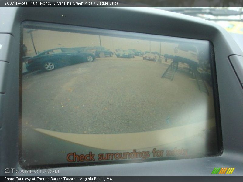 Silver Pine Green Mica / Bisque Beige 2007 Toyota Prius Hybrid