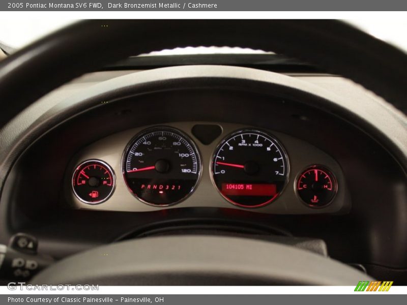  2005 Montana SV6 FWD FWD Gauges