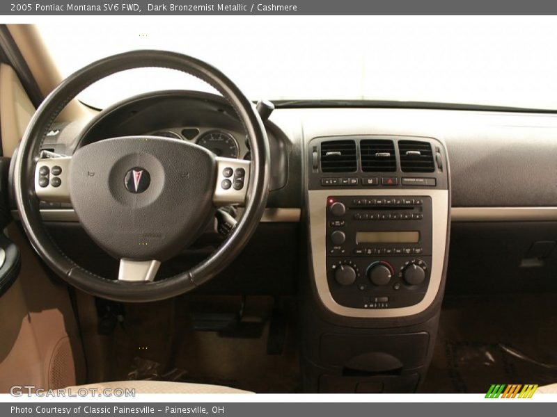 Dashboard of 2005 Montana SV6 FWD