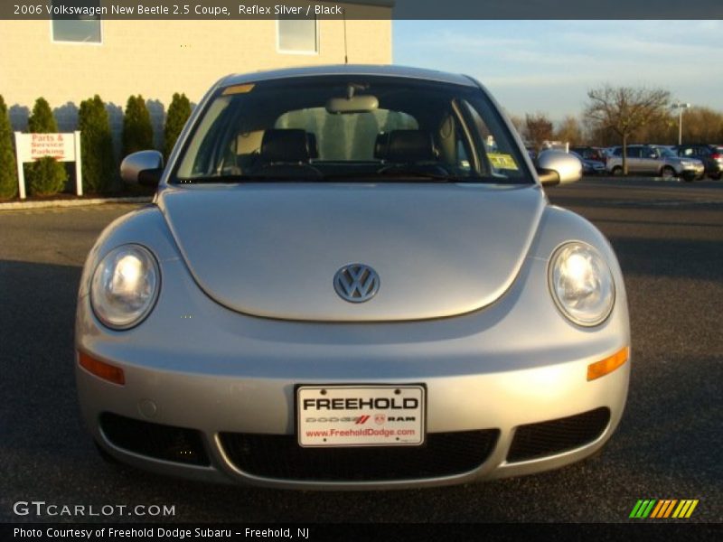 Reflex Silver / Black 2006 Volkswagen New Beetle 2.5 Coupe