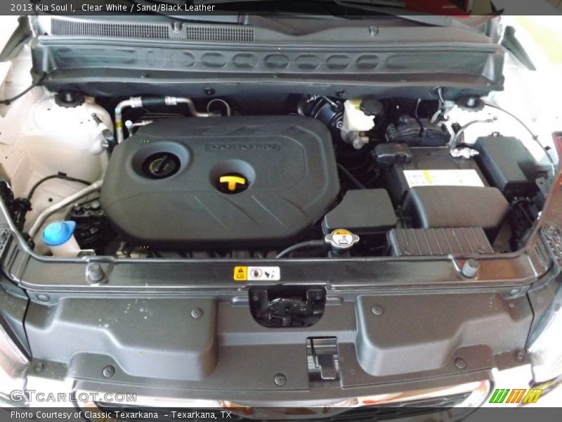  2013 Soul ! Engine - 2.0 Liter DOHC 16-Valve CVVT 4 Cylinder