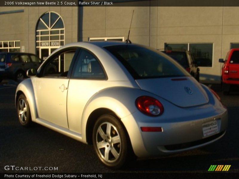 Reflex Silver / Black 2006 Volkswagen New Beetle 2.5 Coupe
