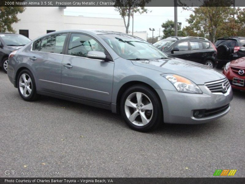 Precision Gray Metallic / Charcoal 2008 Nissan Altima 3.5 SE