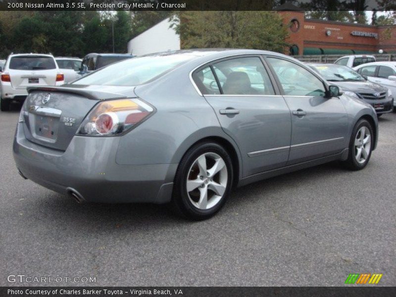 Precision Gray Metallic / Charcoal 2008 Nissan Altima 3.5 SE