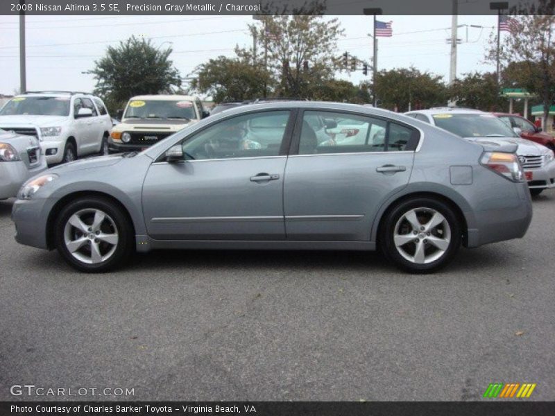 Precision Gray Metallic / Charcoal 2008 Nissan Altima 3.5 SE