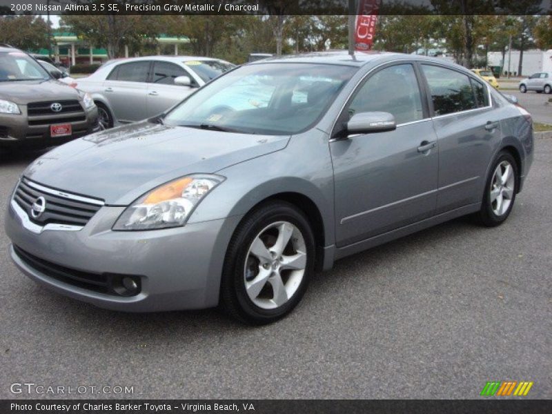 Precision Gray Metallic / Charcoal 2008 Nissan Altima 3.5 SE