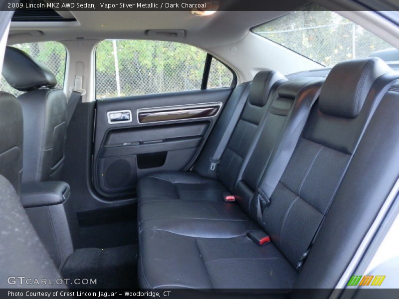 Vapor Silver Metallic / Dark Charcoal 2009 Lincoln MKZ AWD Sedan