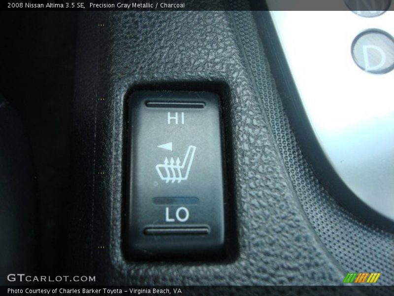 Precision Gray Metallic / Charcoal 2008 Nissan Altima 3.5 SE