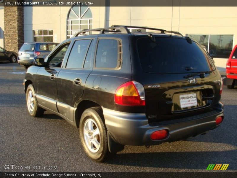 Black Obsidian / Gray 2003 Hyundai Santa Fe GLS