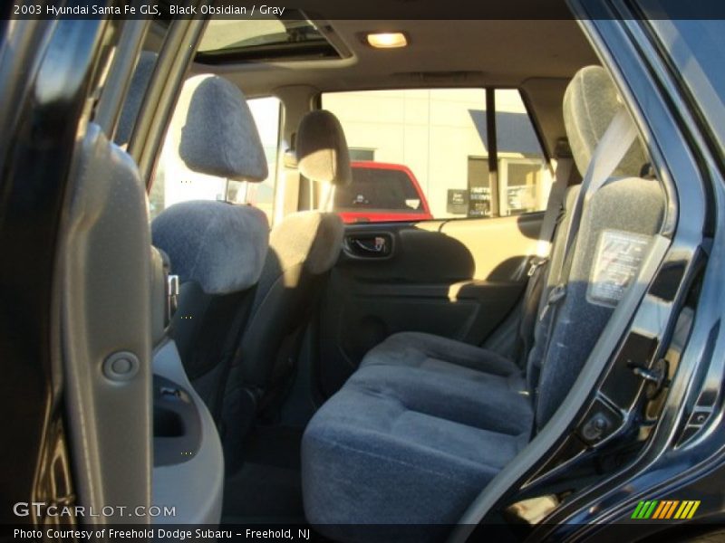 Black Obsidian / Gray 2003 Hyundai Santa Fe GLS