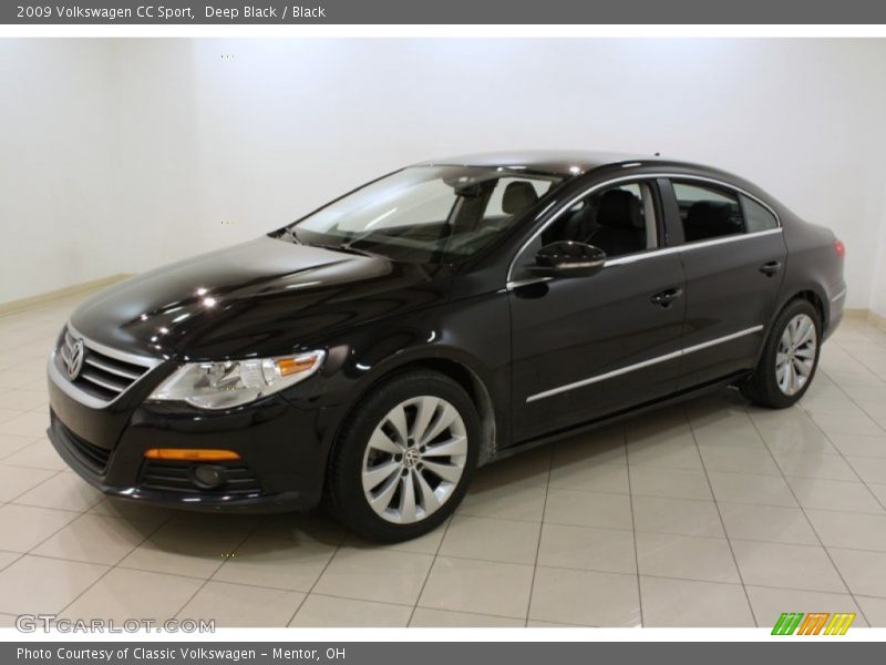 Deep Black / Black 2009 Volkswagen CC Sport