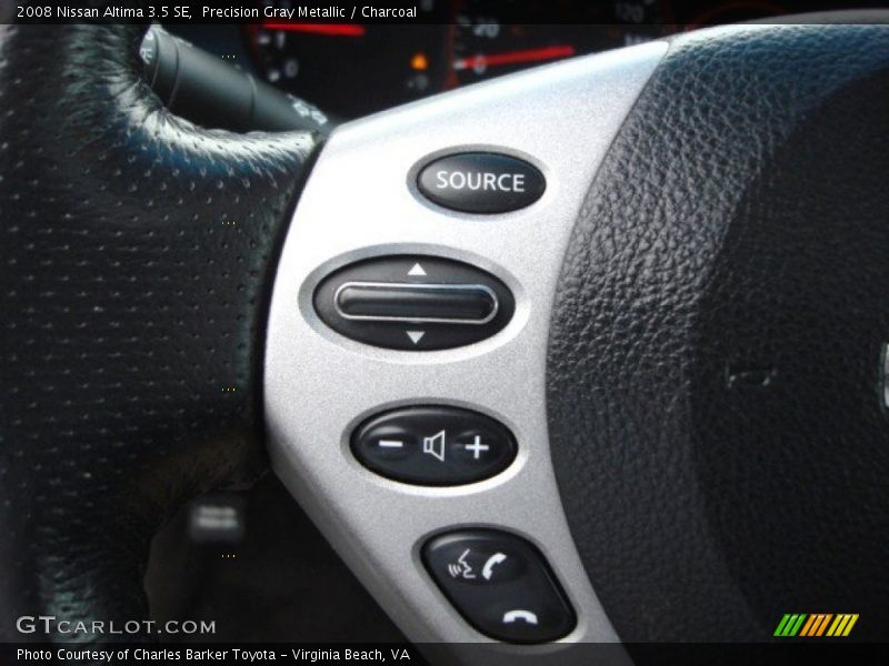 Precision Gray Metallic / Charcoal 2008 Nissan Altima 3.5 SE