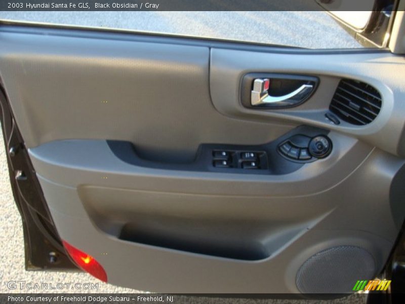 Black Obsidian / Gray 2003 Hyundai Santa Fe GLS