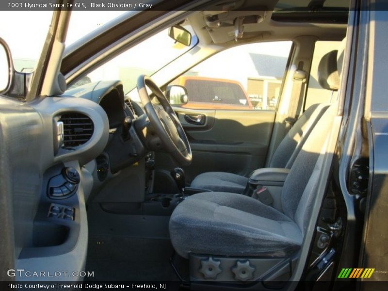 Black Obsidian / Gray 2003 Hyundai Santa Fe GLS