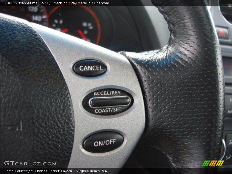 Precision Gray Metallic / Charcoal 2008 Nissan Altima 3.5 SE