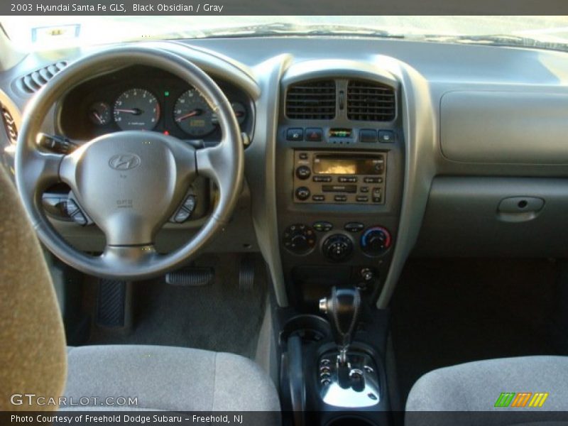 Black Obsidian / Gray 2003 Hyundai Santa Fe GLS
