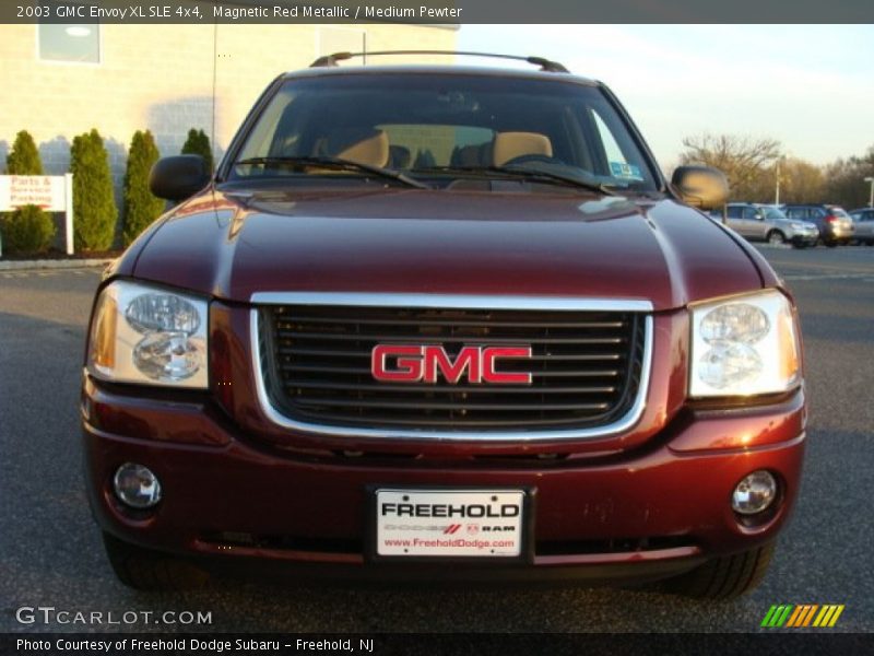 Magnetic Red Metallic / Medium Pewter 2003 GMC Envoy XL SLE 4x4