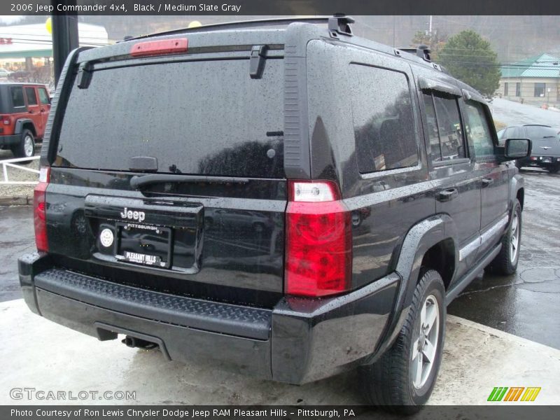 Black / Medium Slate Gray 2006 Jeep Commander 4x4