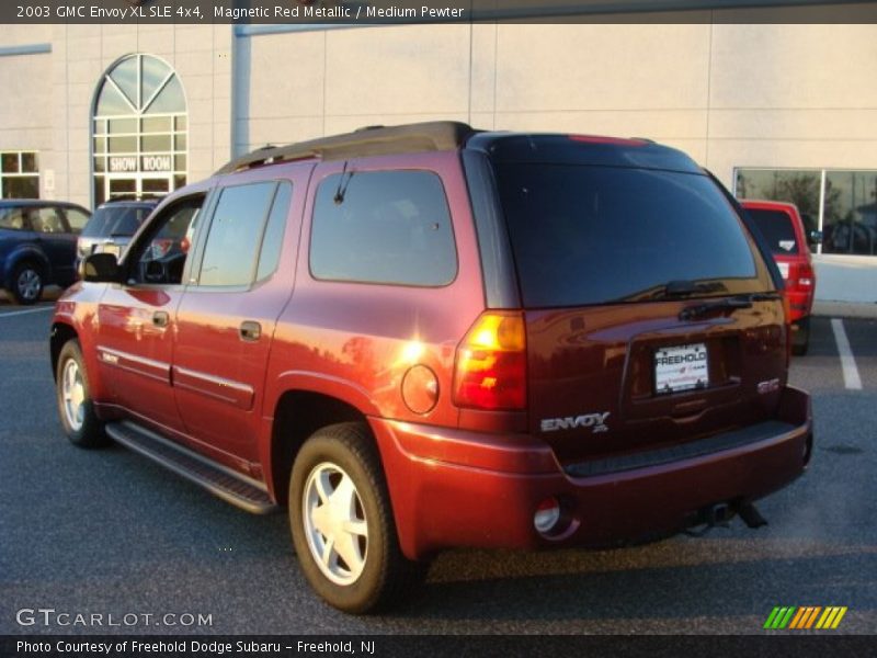 Magnetic Red Metallic / Medium Pewter 2003 GMC Envoy XL SLE 4x4