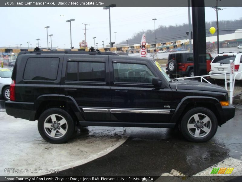 Black / Medium Slate Gray 2006 Jeep Commander 4x4