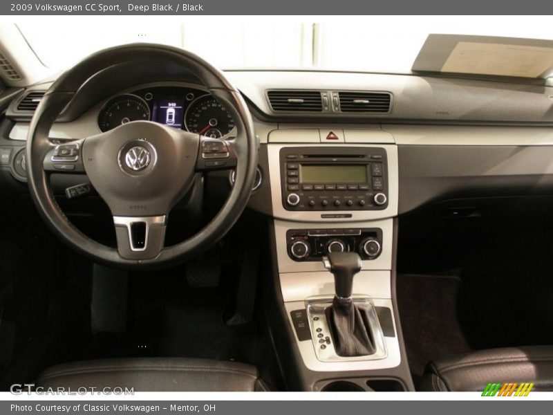 Deep Black / Black 2009 Volkswagen CC Sport