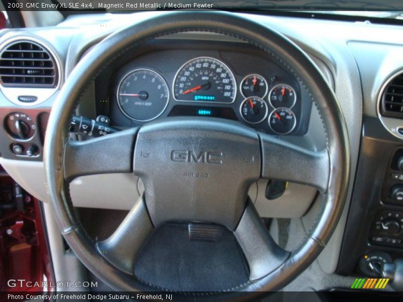 Magnetic Red Metallic / Medium Pewter 2003 GMC Envoy XL SLE 4x4