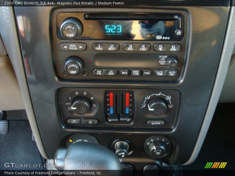 Magnetic Red Metallic / Medium Pewter 2003 GMC Envoy XL SLE 4x4