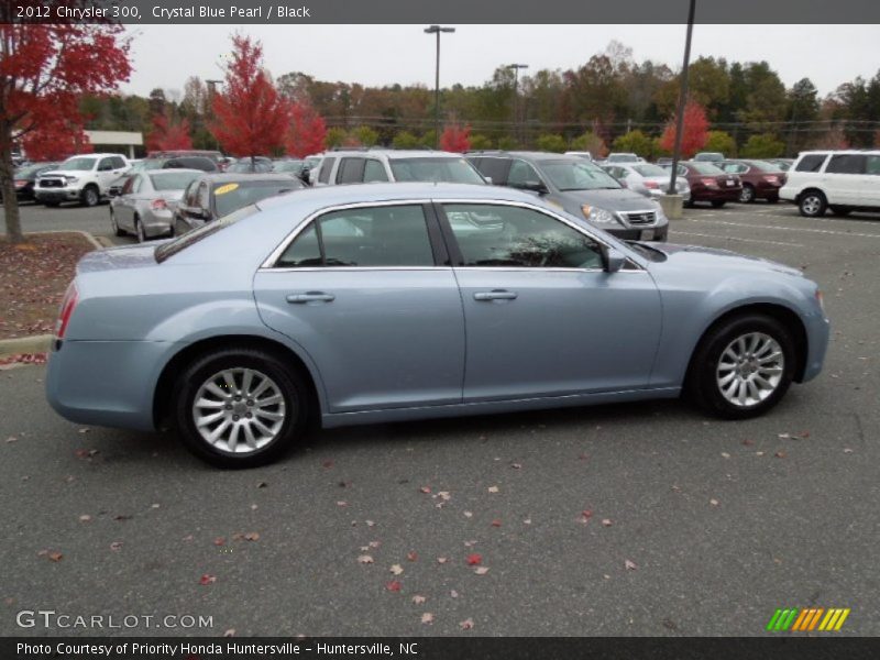 Crystal Blue Pearl / Black 2012 Chrysler 300