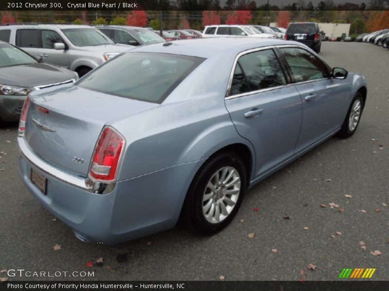 Crystal Blue Pearl / Black 2012 Chrysler 300