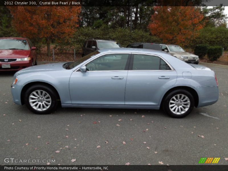 Crystal Blue Pearl / Black 2012 Chrysler 300