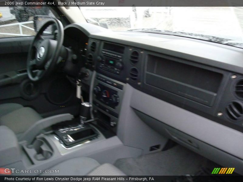 Black / Medium Slate Gray 2006 Jeep Commander 4x4