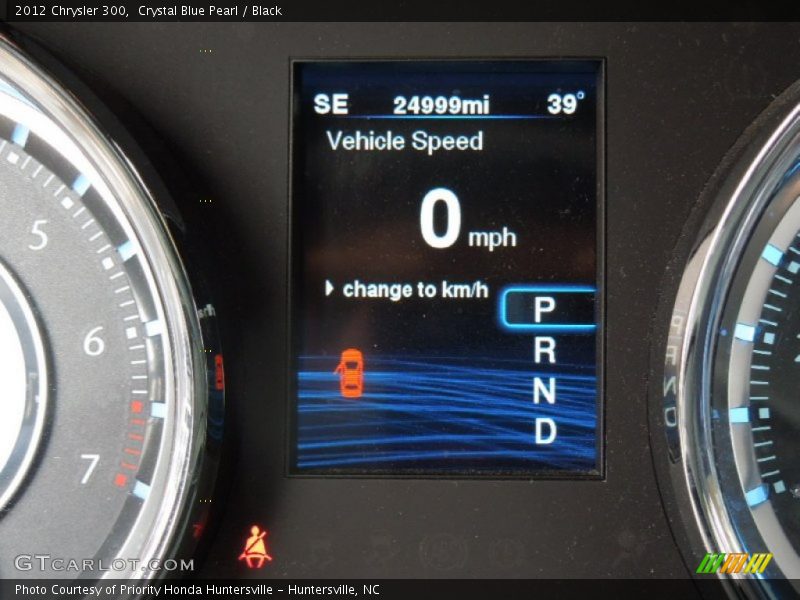 Crystal Blue Pearl / Black 2012 Chrysler 300