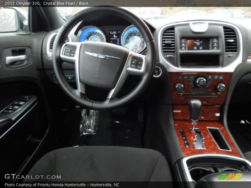 Crystal Blue Pearl / Black 2012 Chrysler 300