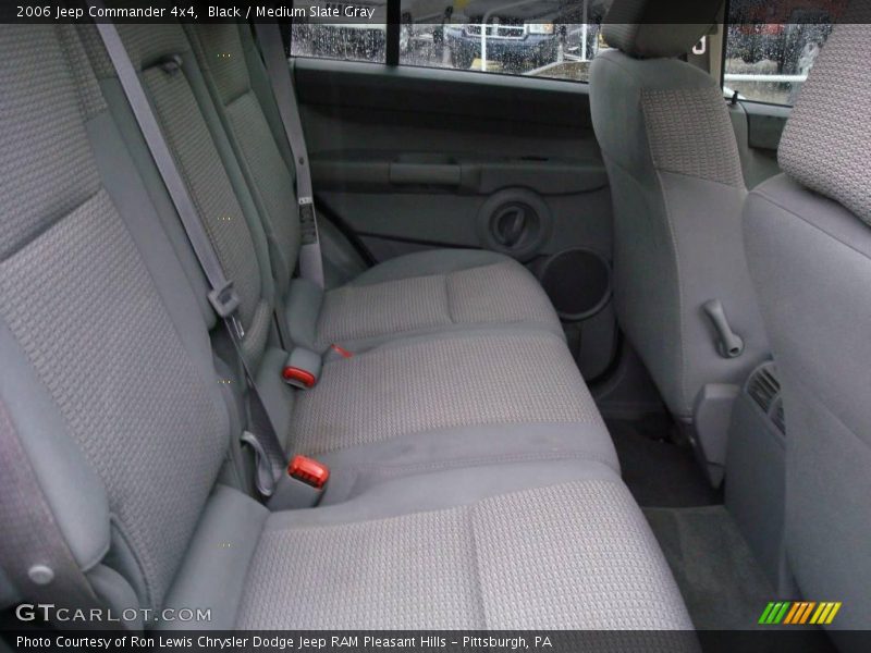 Black / Medium Slate Gray 2006 Jeep Commander 4x4