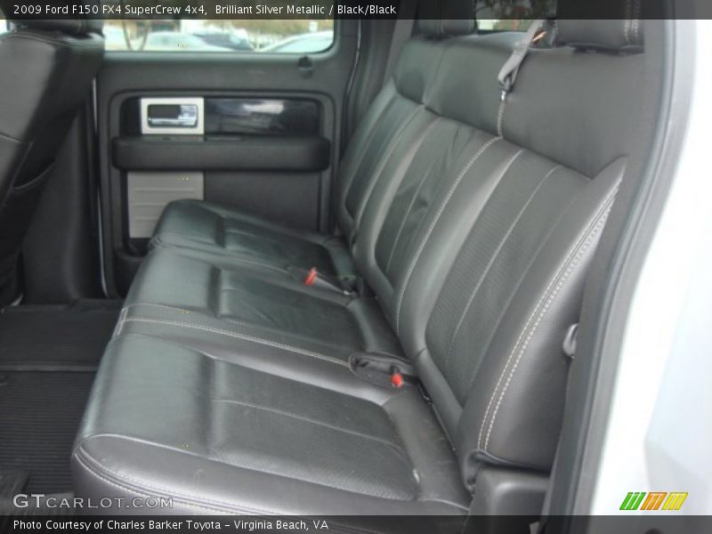 Rear Seat of 2009 F150 FX4 SuperCrew 4x4