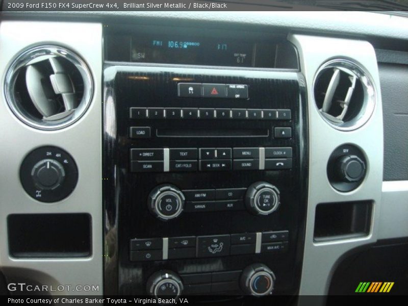 Controls of 2009 F150 FX4 SuperCrew 4x4