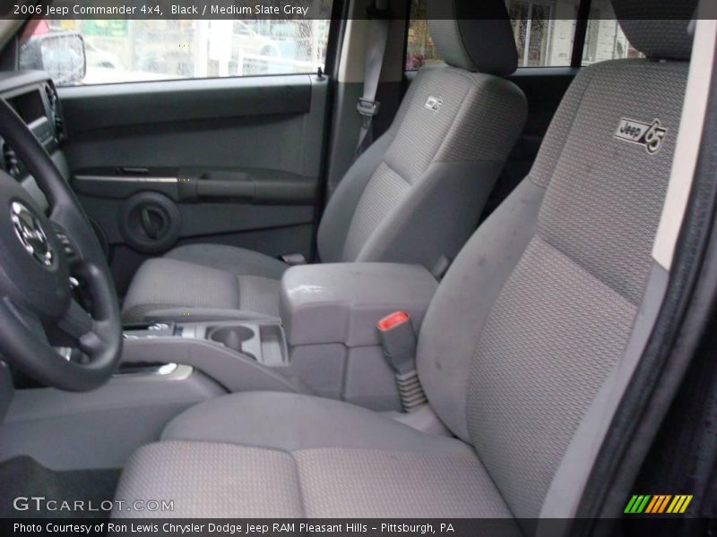 Black / Medium Slate Gray 2006 Jeep Commander 4x4