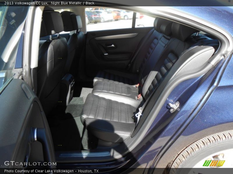 Night Blue Metallic / Black 2013 Volkswagen CC Lux