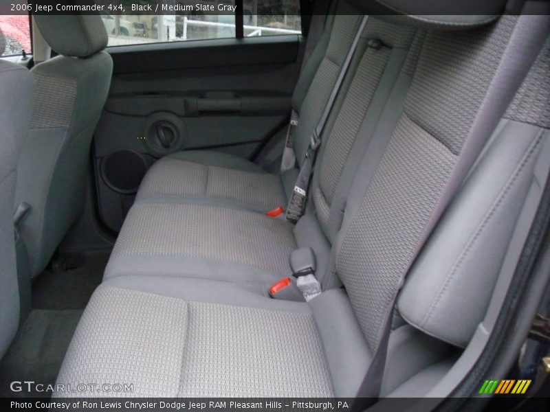 Black / Medium Slate Gray 2006 Jeep Commander 4x4