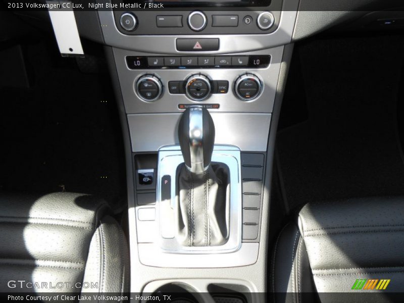 Night Blue Metallic / Black 2013 Volkswagen CC Lux