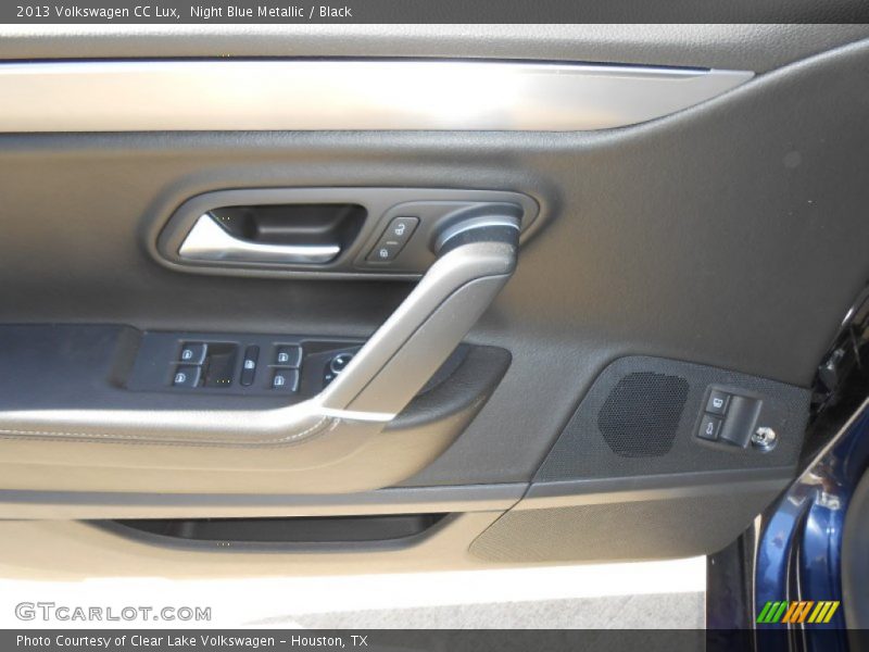 Night Blue Metallic / Black 2013 Volkswagen CC Lux