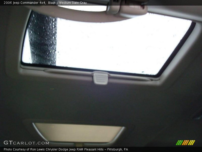 Black / Medium Slate Gray 2006 Jeep Commander 4x4