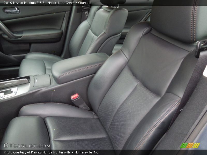 Mystic Jade Green / Charcoal 2010 Nissan Maxima 3.5 S