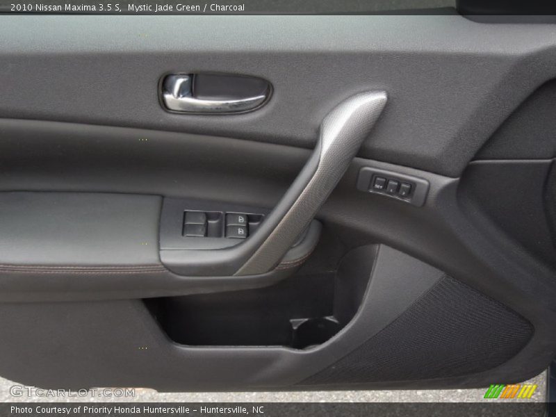 Mystic Jade Green / Charcoal 2010 Nissan Maxima 3.5 S
