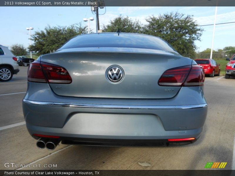 Iron Gray Metallic / Black 2013 Volkswagen CC Sport