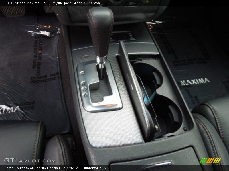 Mystic Jade Green / Charcoal 2010 Nissan Maxima 3.5 S