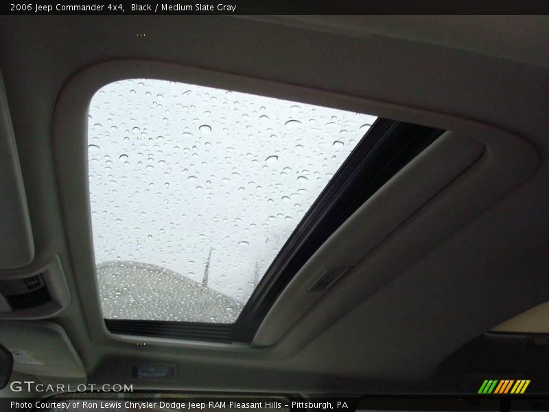 Black / Medium Slate Gray 2006 Jeep Commander 4x4