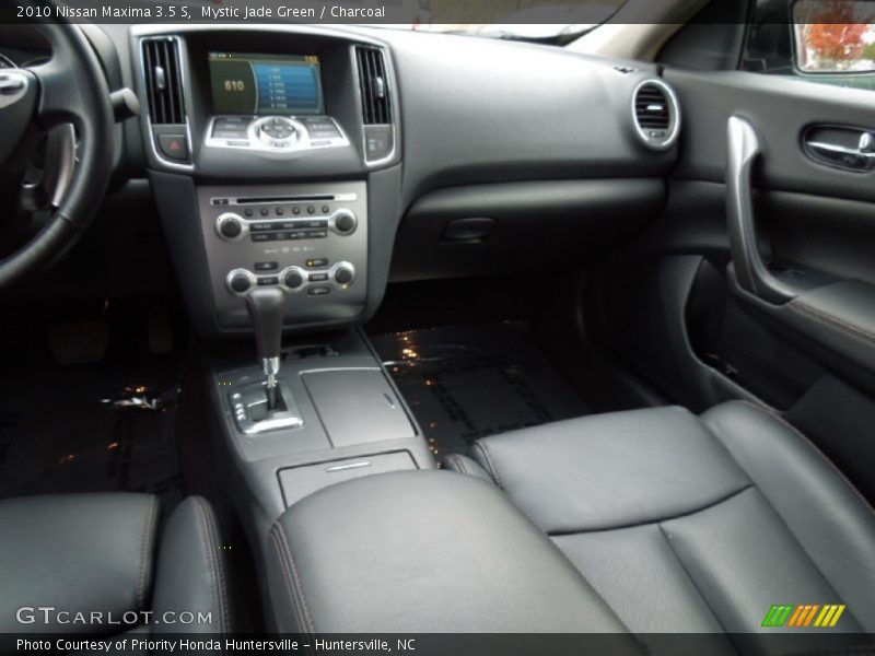 Mystic Jade Green / Charcoal 2010 Nissan Maxima 3.5 S